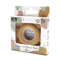 Massaggiagengive in Faggio e Silicone “FIORE” Yellow /confezione/